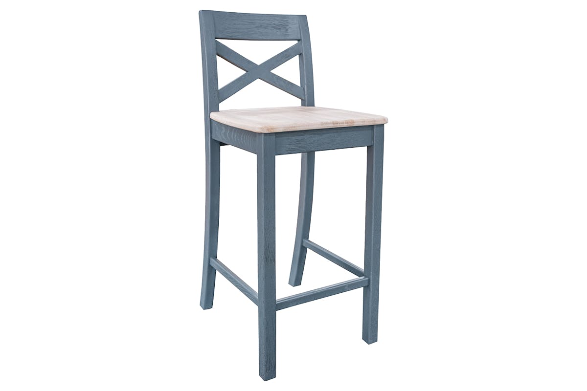 Savannah Bar Stool | Cross-Back | Colour Options-5
