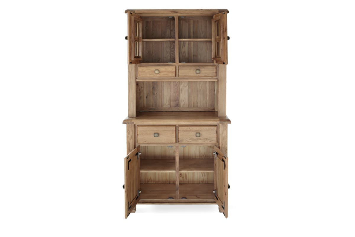 Savannah Buffet & Hutch | 100 Cm | Natural-6