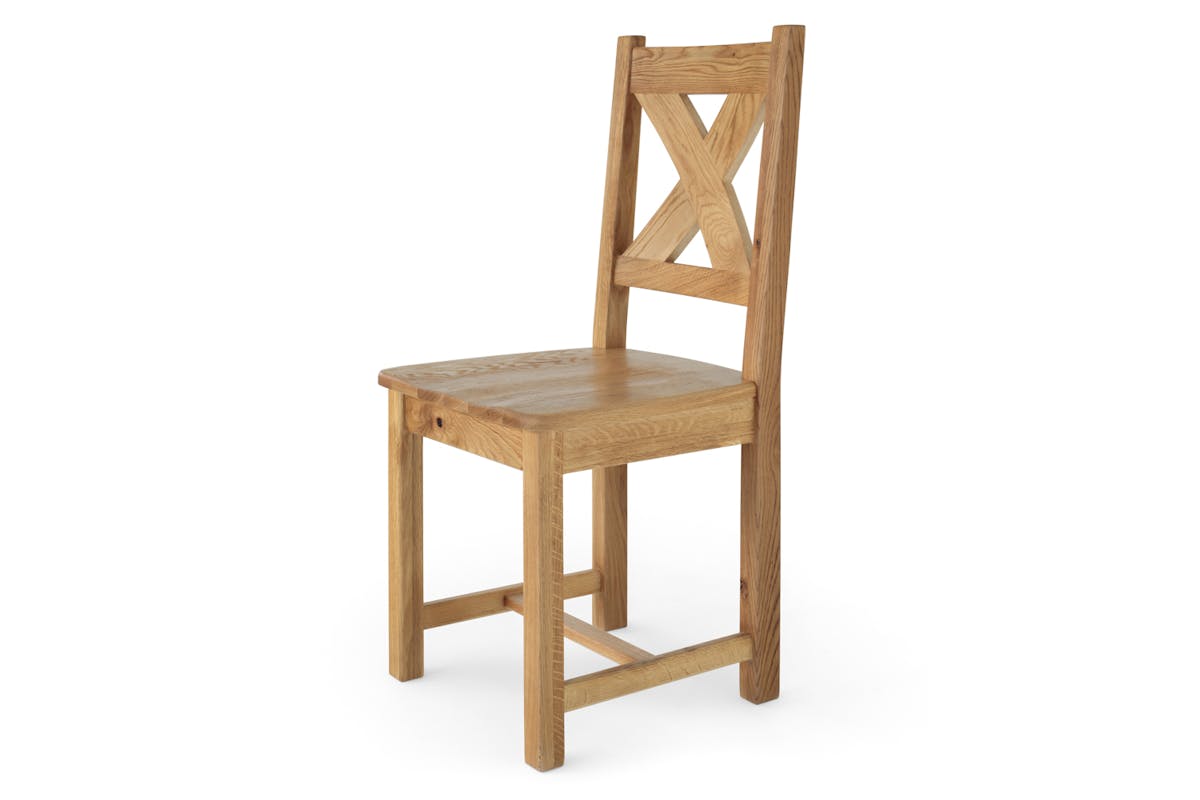 Savannah Dining Chair | Cross-Back | Natural-4