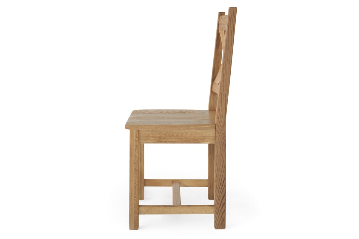 Savannah Dining Chair | Cross-Back | Natural-5