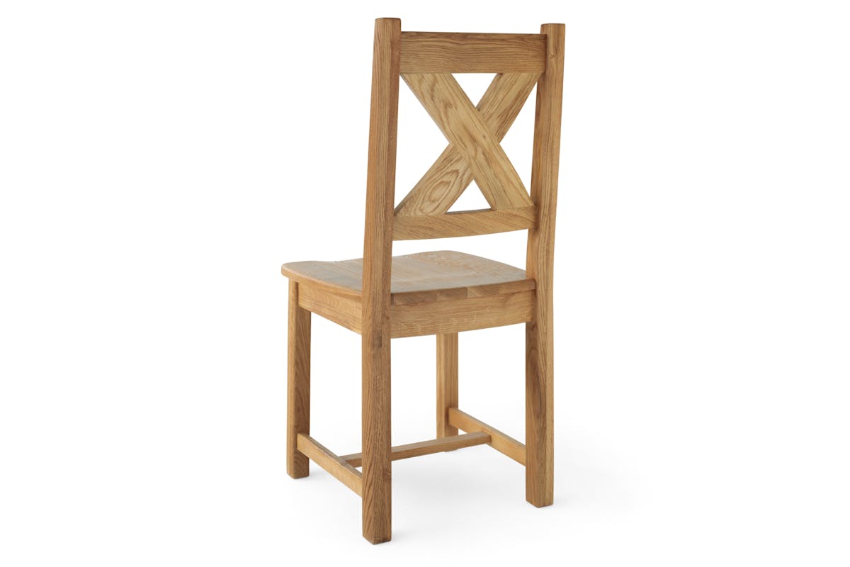 Savannah Dining Chair | Cross-Back | Natural-7