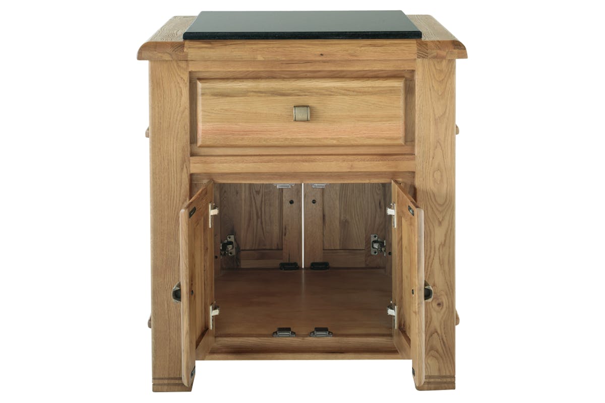 Savannah Storage Cabinet | Granite Top | 80 cm | Natural-2