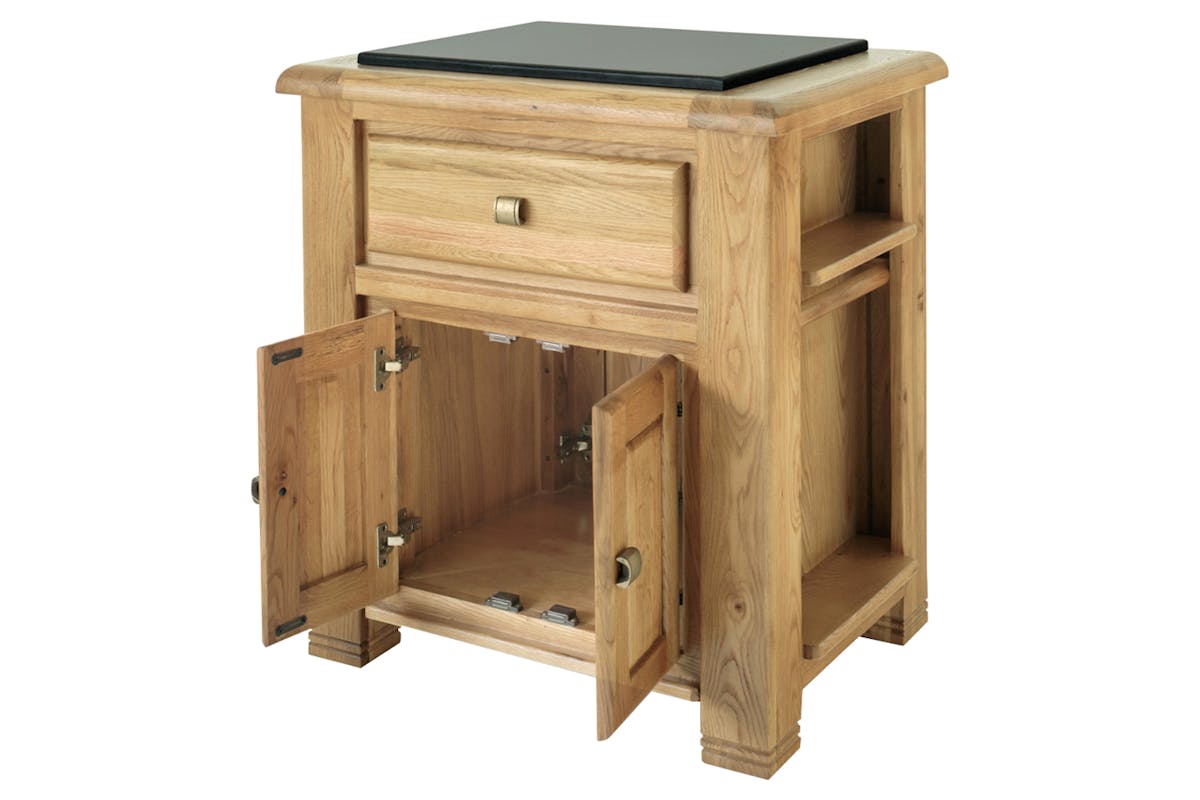 Savannah Storage Cabinet | Granite Top | 80 cm | Natural-5