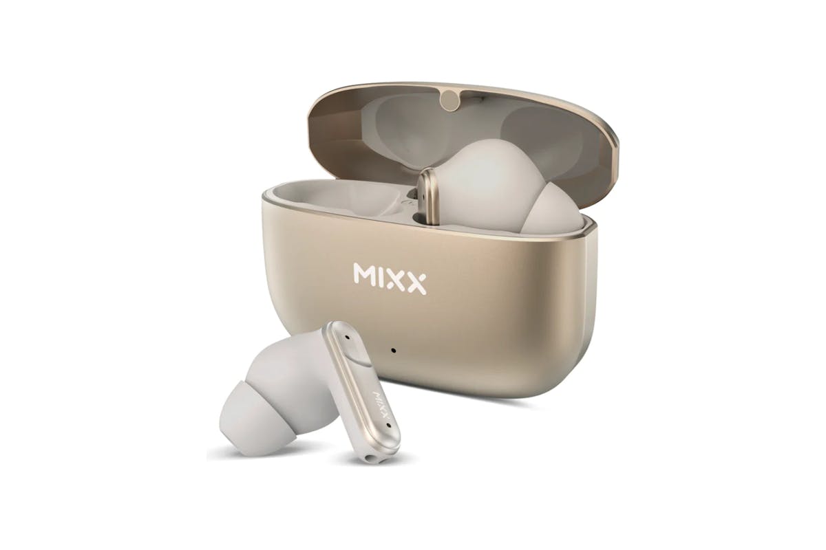Mixx Streambuds Custom 3 True Wireless Earbuds | Champagne-2