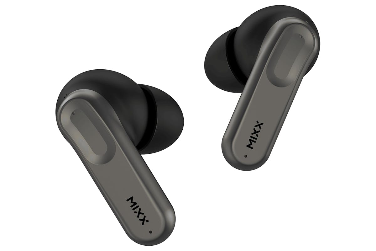 Mixx Streambuds Charge ANC In-Ear Wireless Active Noise Cancelling Earbuds | Black-2