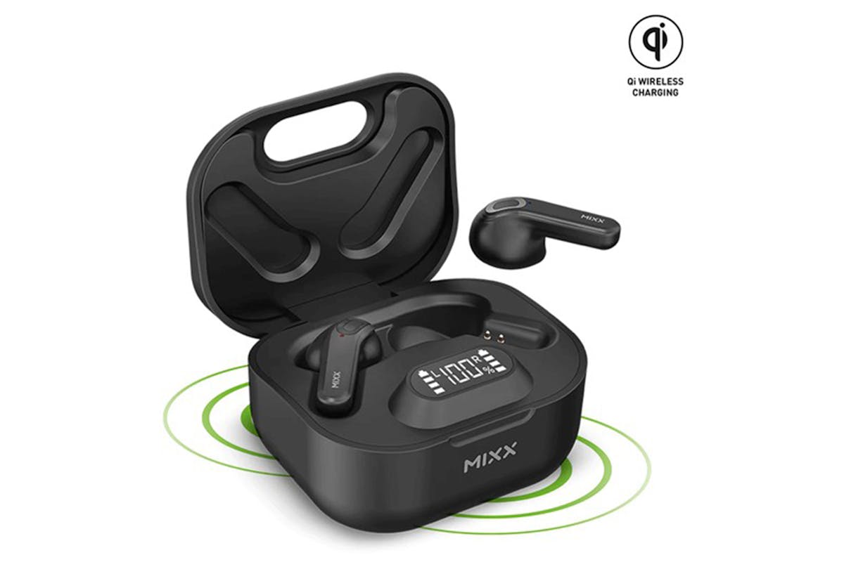 Mixx Streambuds Hybrid Charge 2 Wireless Earbuds | Black-3