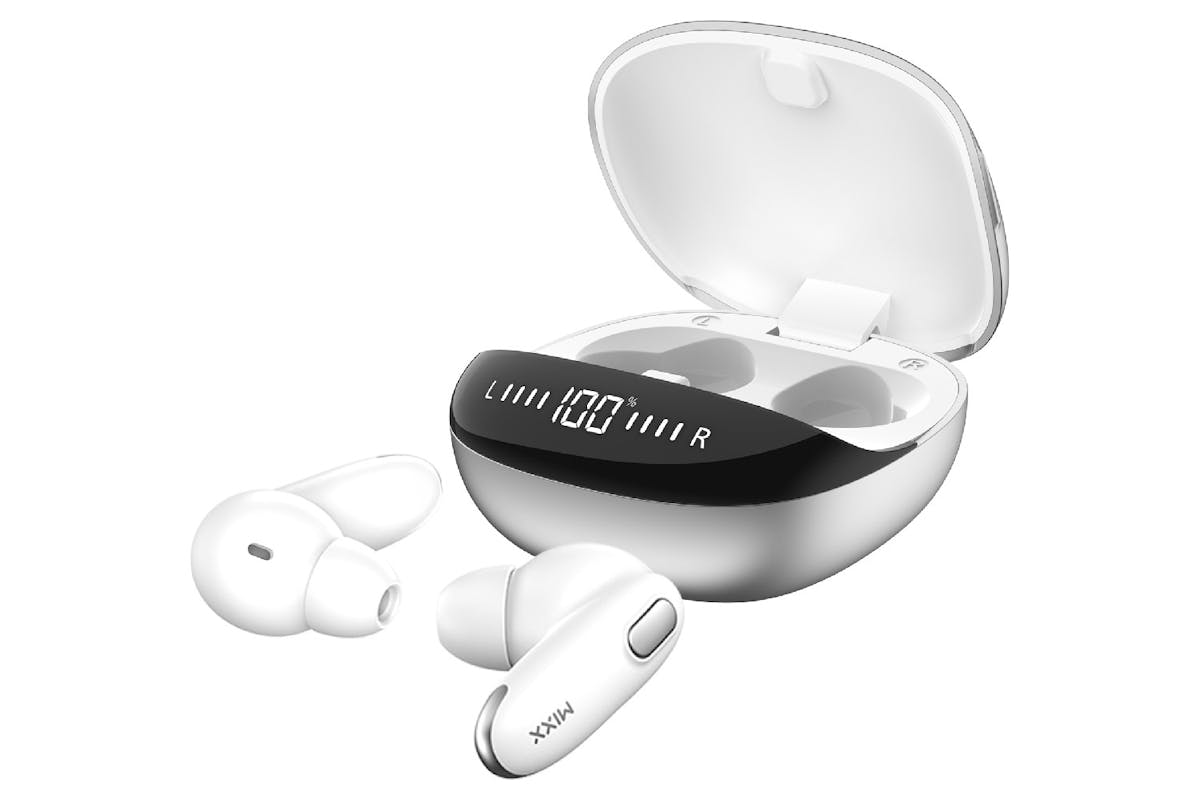 Mixx Streambuds Mini Charge 2 Wireless Earbuds | White-3