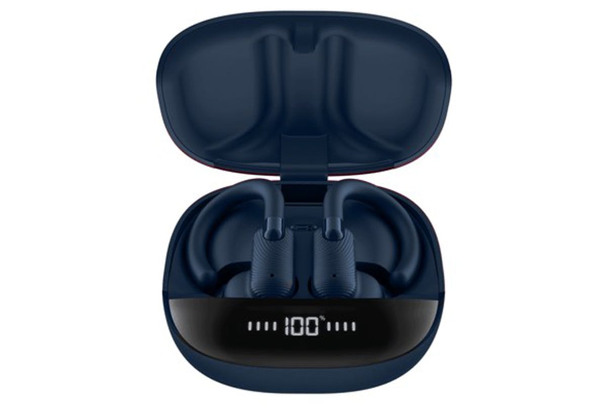 Mixx Streambuds Sports Charge 2 Wireless Earbuds | Blue