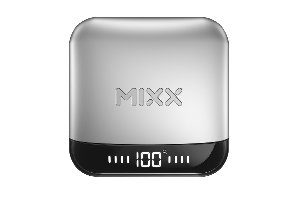 Mixx StreamBuds Ultra Hybrid True Wireless Earbuds | Silver White-4