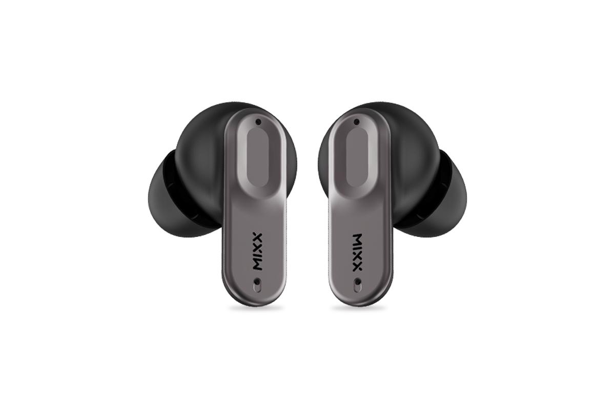 Mixx StreamBuds Ultra Mini True Wireless Earbuds | Black Gun Metal-2