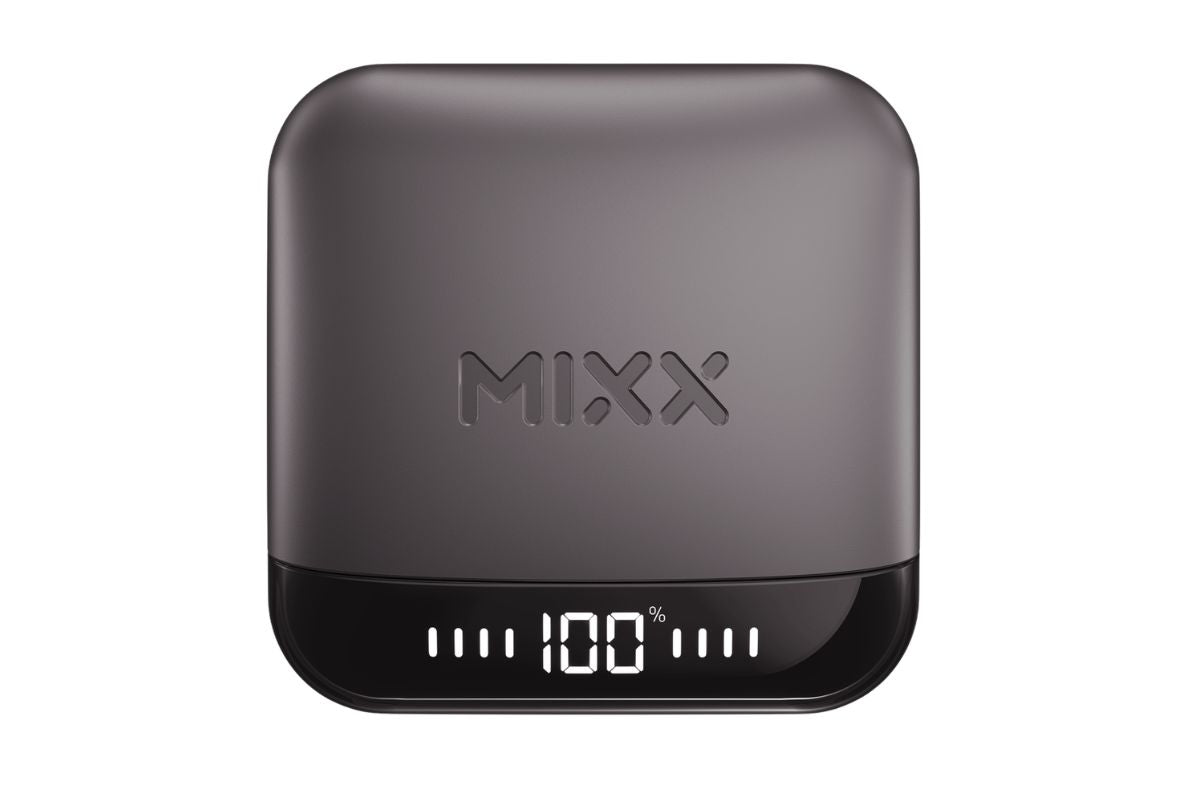 Mixx StreamBuds Ultra Mini True Wireless Earbuds | Black Gun Metal-3