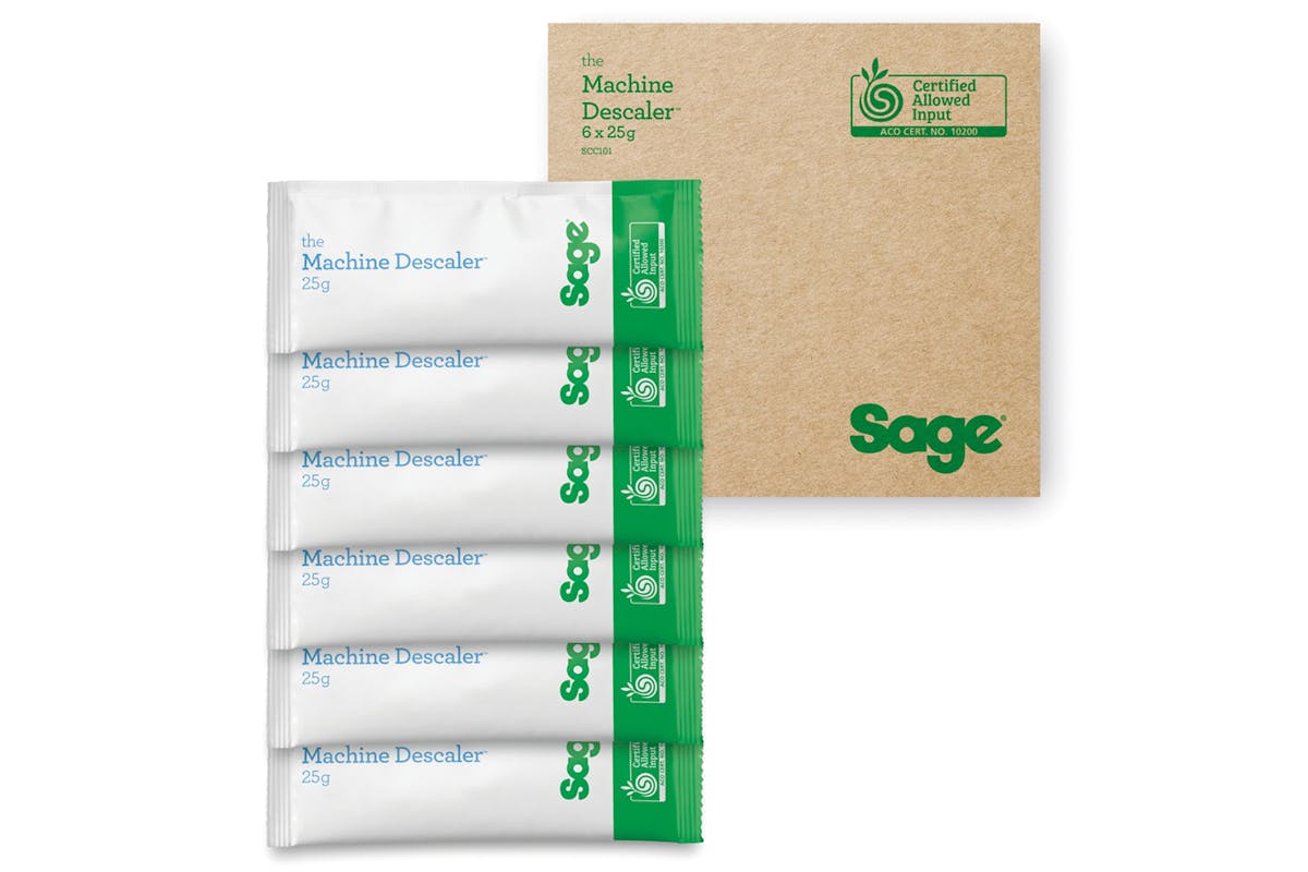 Sage Coffee Machine Descaler | Pack of 6 | SCC101NEU0ZEU1
