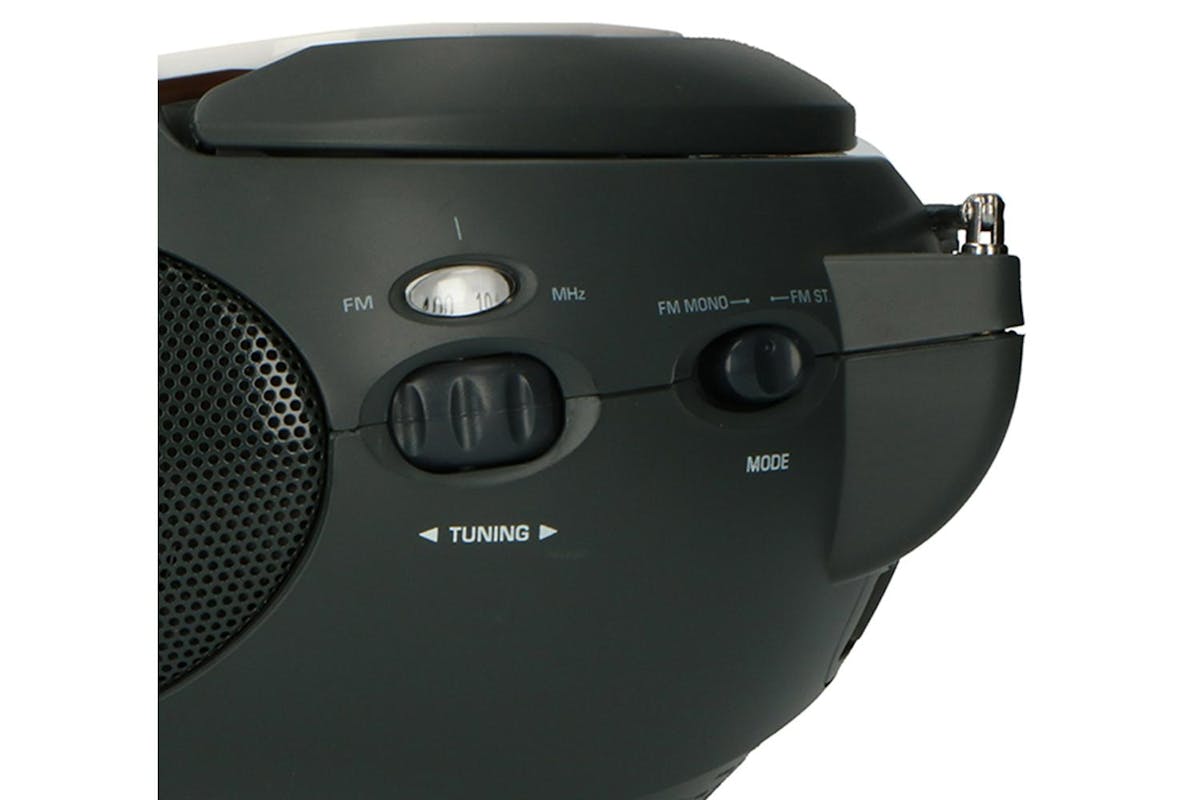 Lenco | White | Portable FM Radio With CD-5
