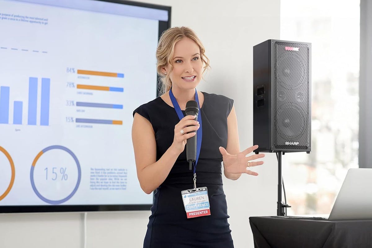 Sharp | Sharp 120w Sumobox Portable Speaker-2