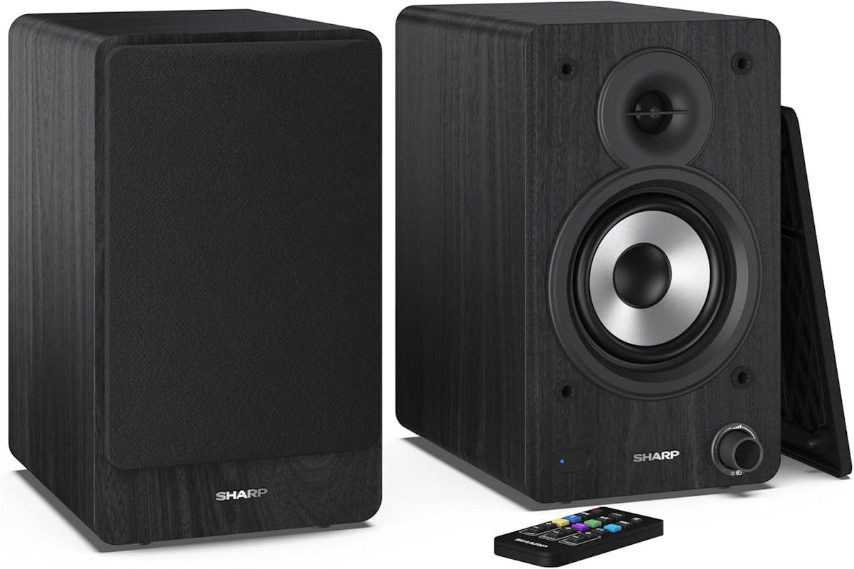 Sharp | Bookshelf Speakers | Black | SCP-SS30B-3