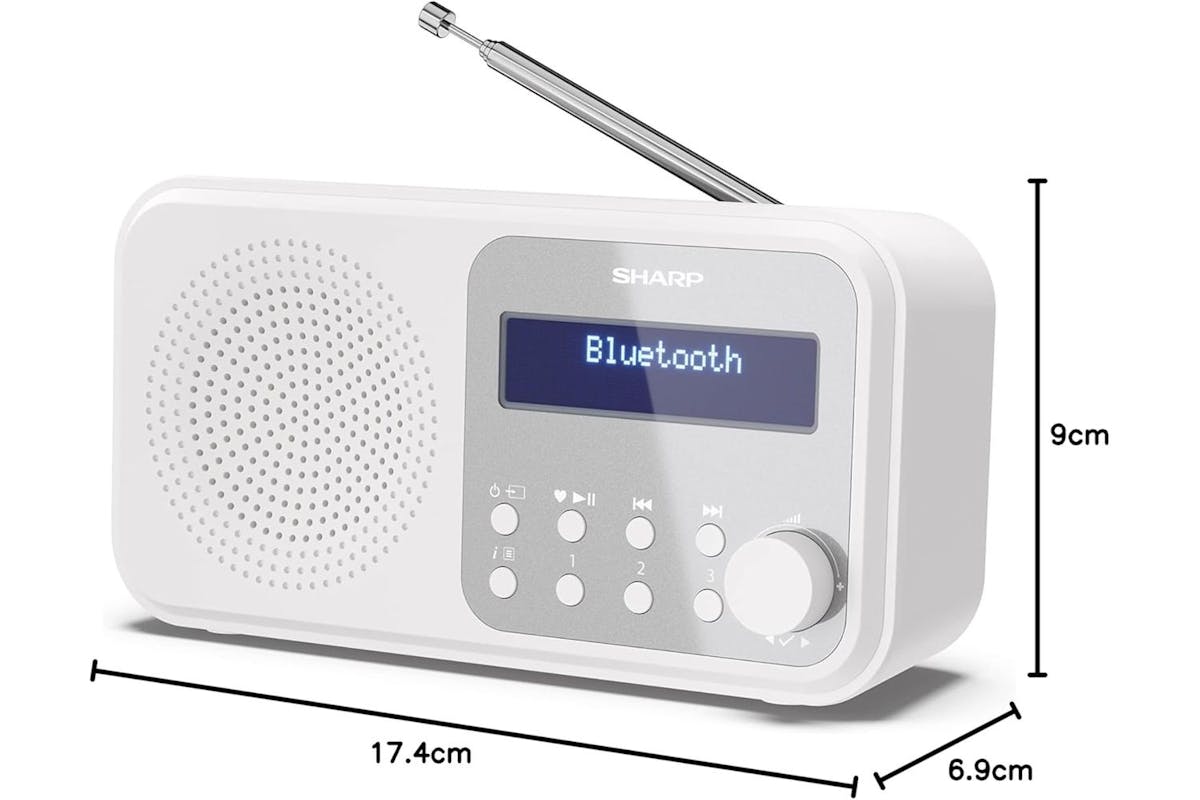 Sharp | Sharp Tokyo Portable Radio | SDR-P420W-6