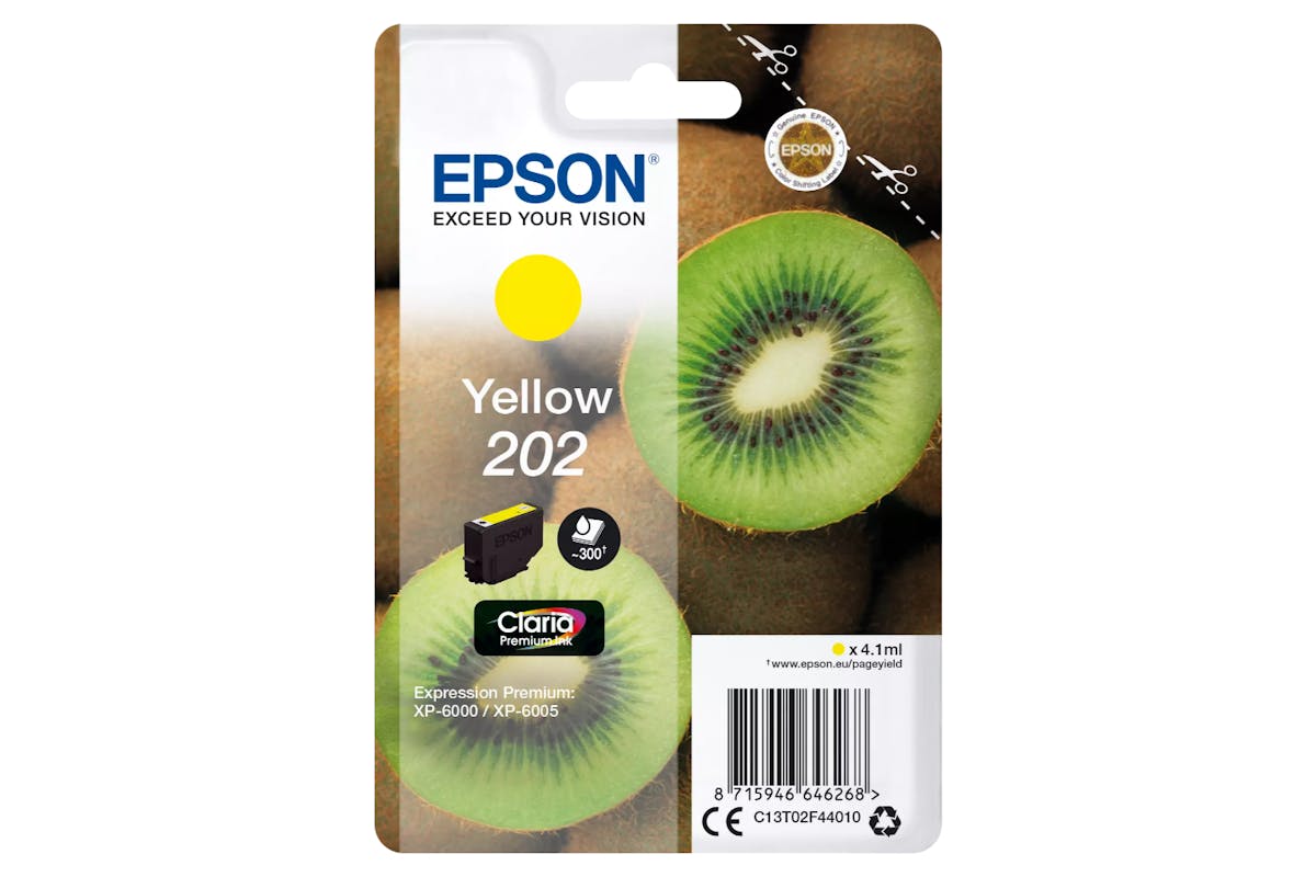 Epson 202 Kiwi Claria Premium Ink | Yellow-3