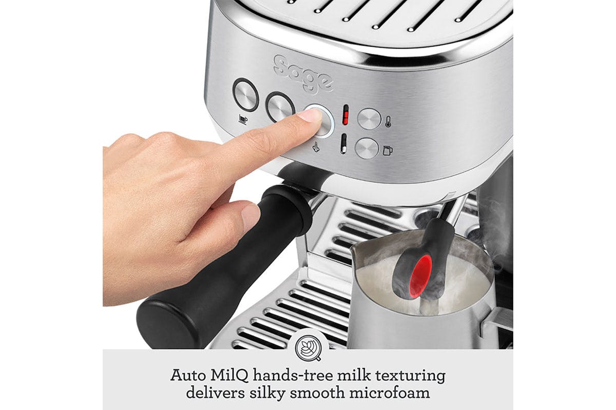 Sage The Bambino Plus Coffee Machine | SES500BSS4GUK1 | Brushed Stainless Steel-4