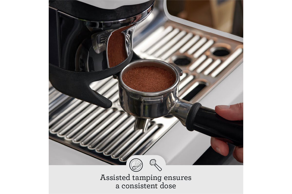 Sage The Barista Express Impress Espresso Coffee Machine | Sea Salt-8