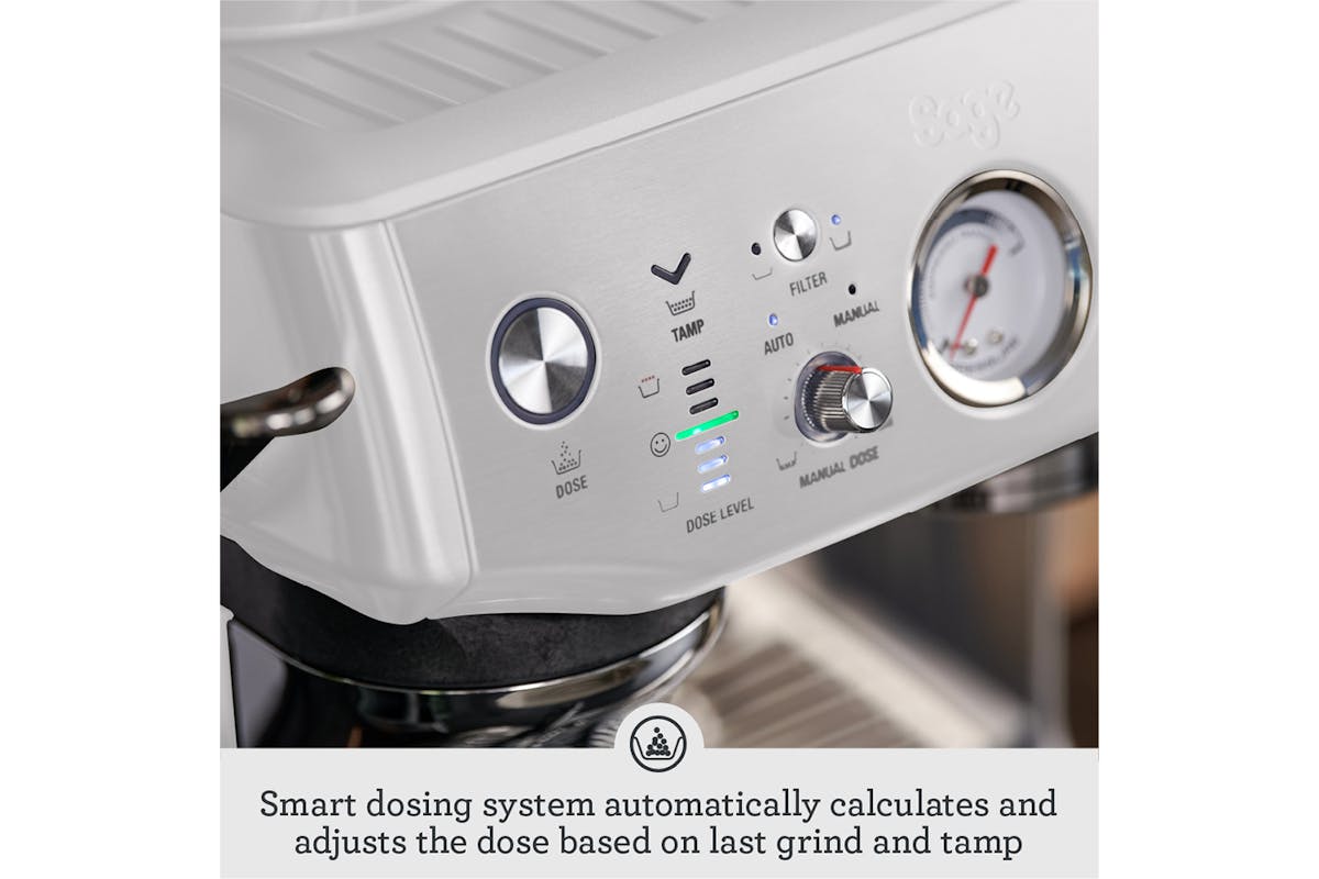 Sage The Barista Express Impress Espresso Coffee Machine | Sea Salt-10