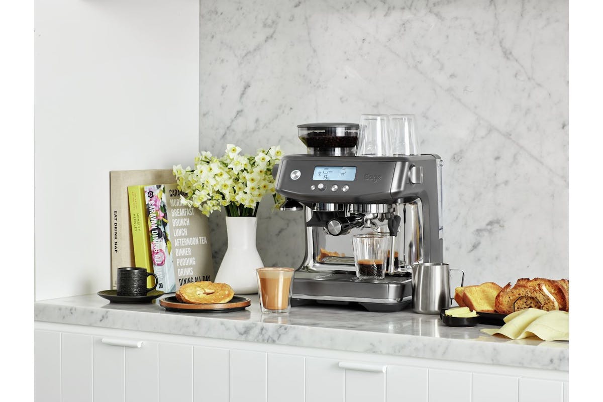 Sage Barista Pro Espresso Coffee Machine | SES878BST4GUK1 | Black Stainless Steel-2