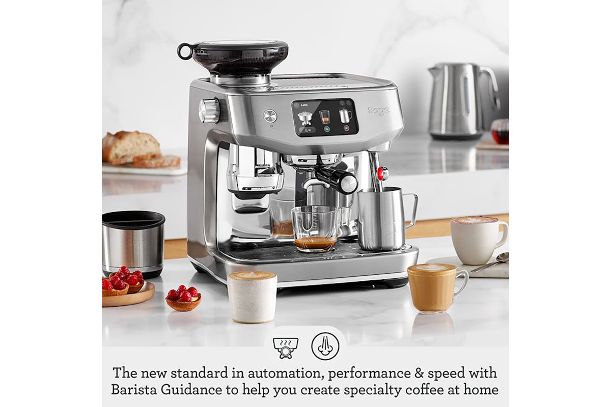 Sage Oracle Jet Coffee Machine | SES985BSS4GUK1 | Stainless Steel-2