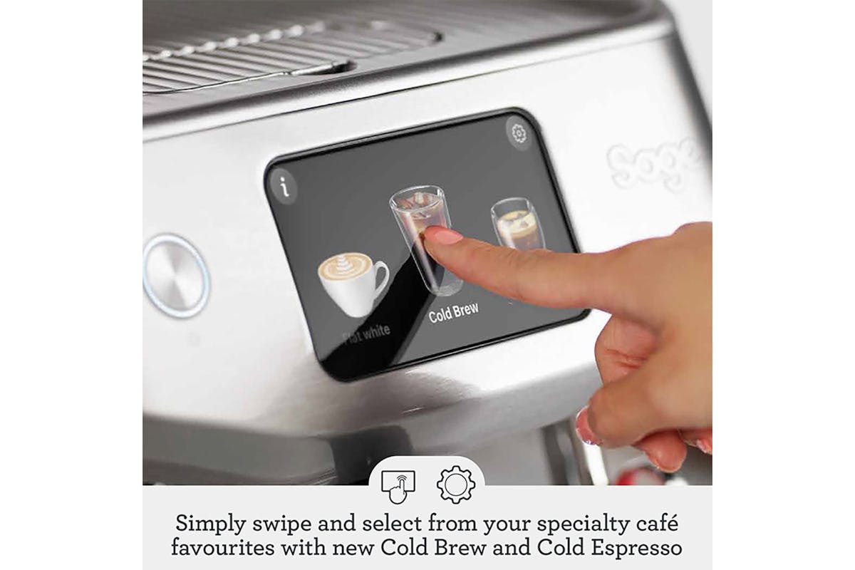 Sage Oracle Jet Coffee Machine | SES985BSS4GUK1 | Stainless Steel-3