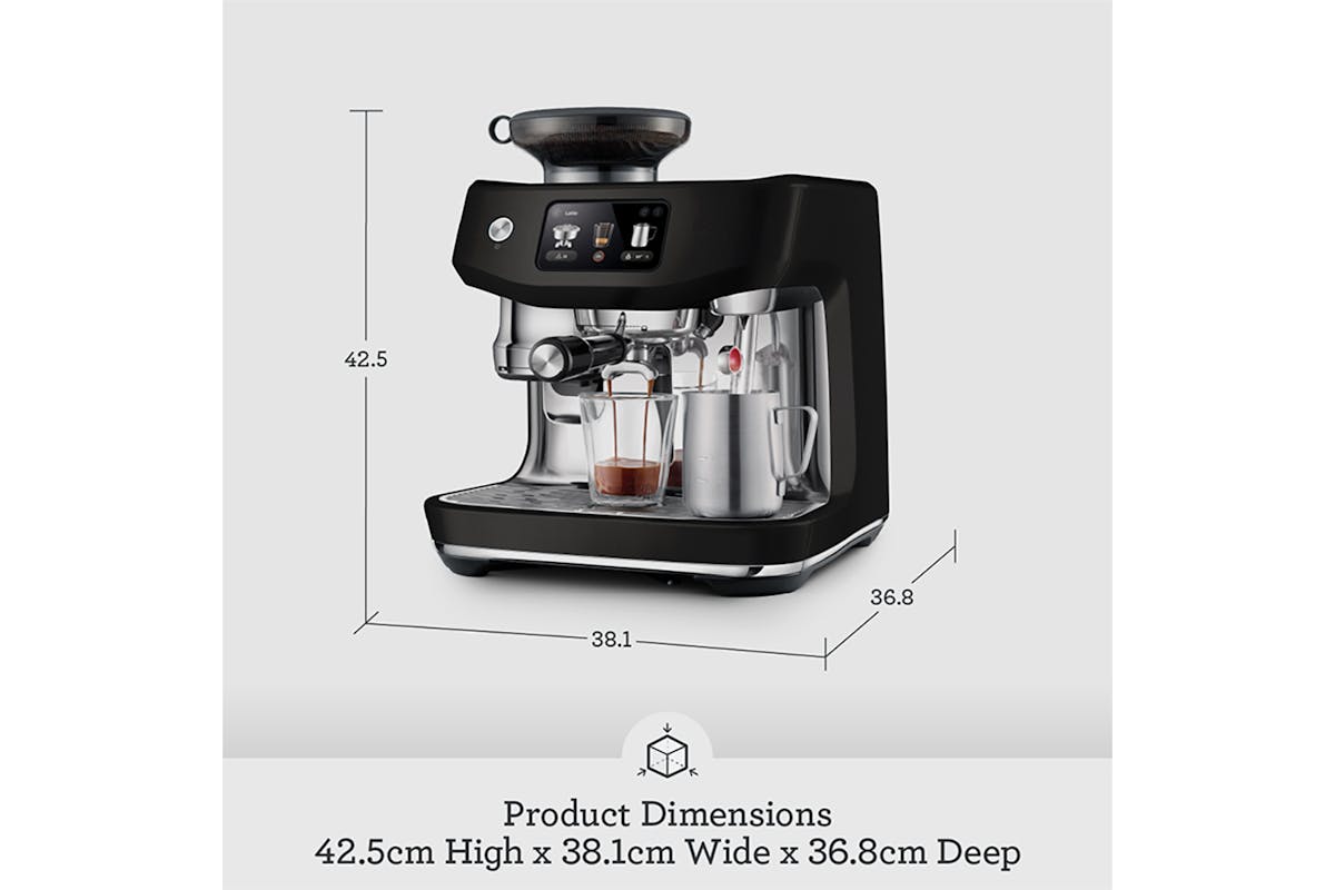 Sage The Oracle Jet Espresso Coffee Machine | Black Truffle | SES985BTR4GUK1-5