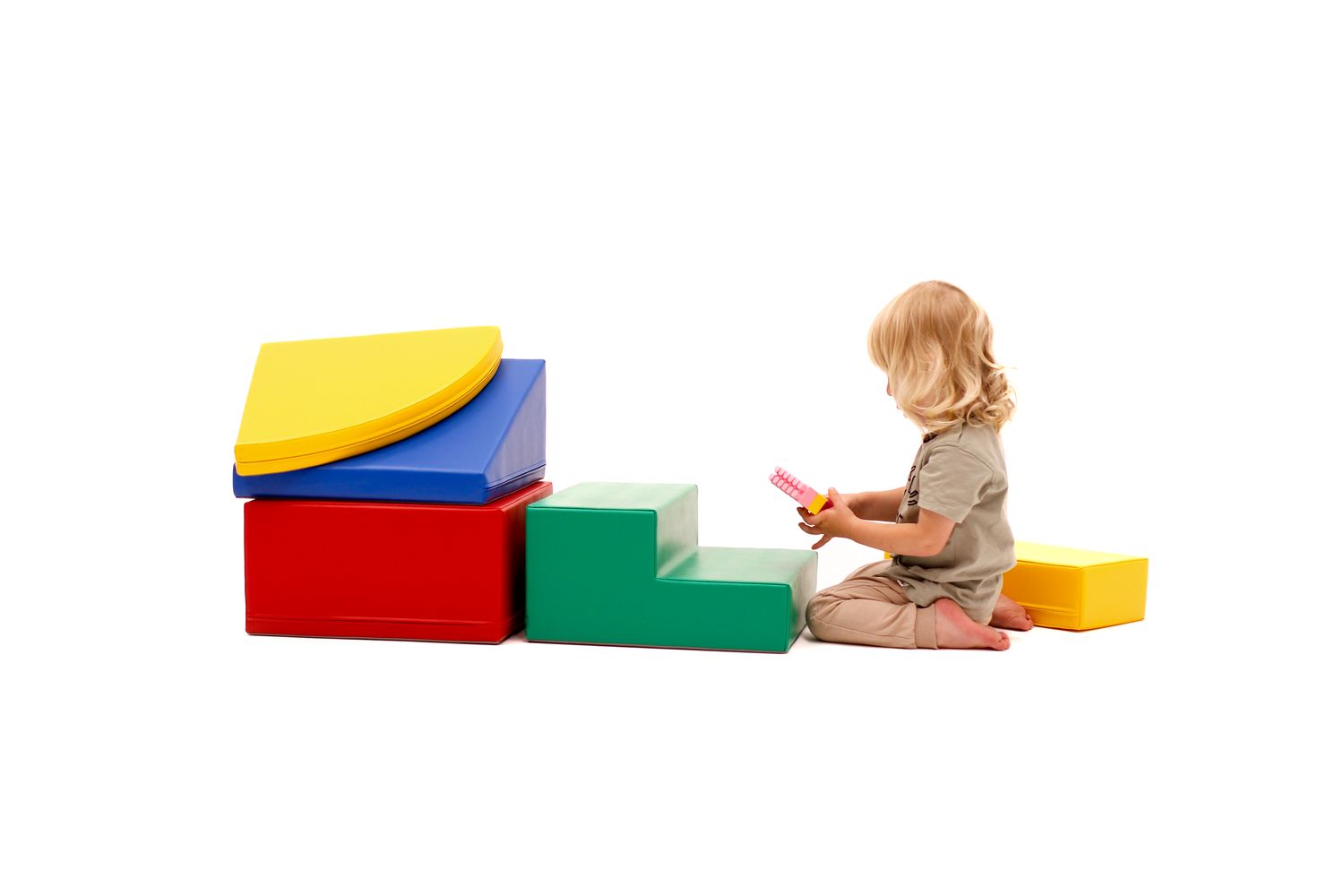 Iglu Soft Play Corner Climber Set-4