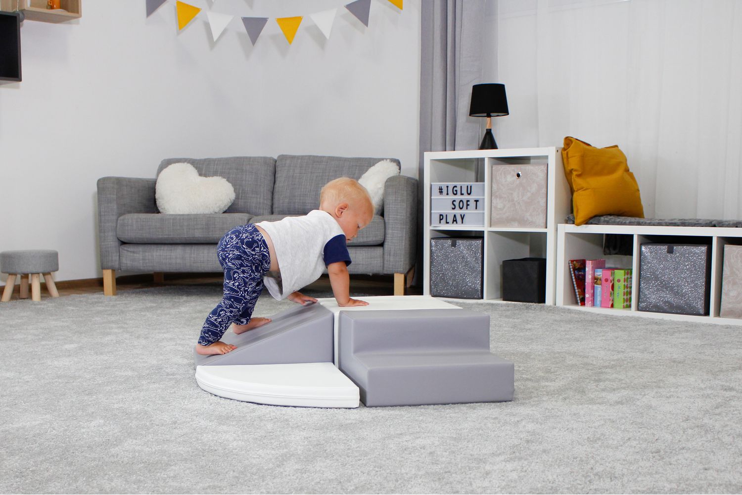Iglu Soft Play Shapes For Kids, Montessori-inspired Foam Blocks, Safe And Engaging Toys-2