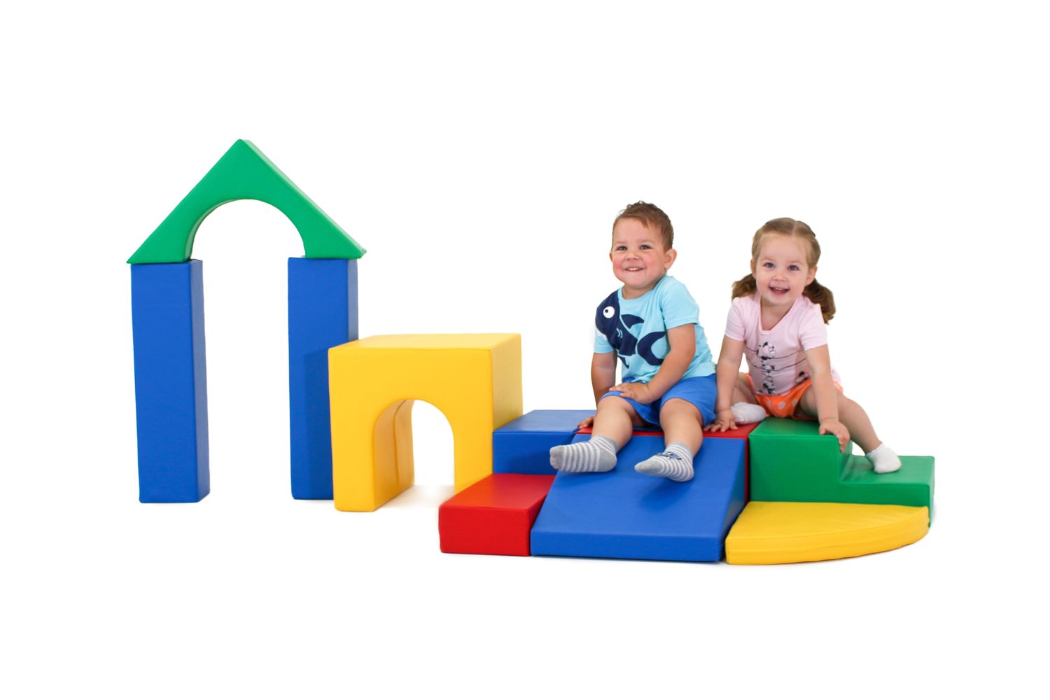 Iglu Soft Play Shapes For Kids Â– Montessori Inspired Educational Foam Blocks-3
