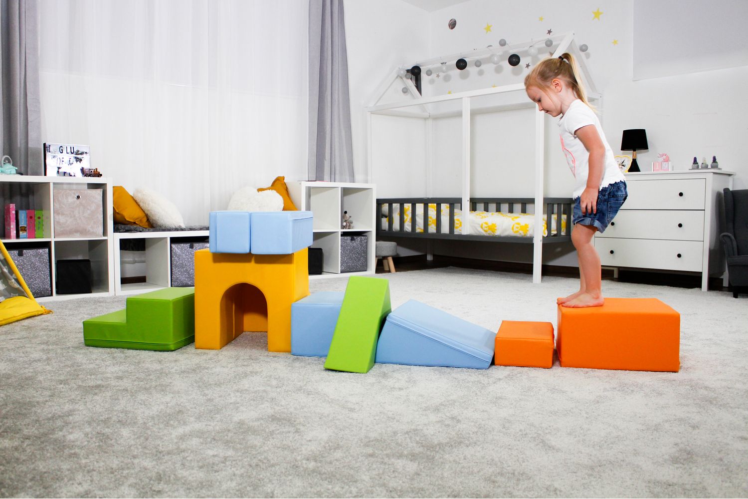 Iglu Soft Play Shapes Â– Multifunctional Foam Blocks For Kids-3