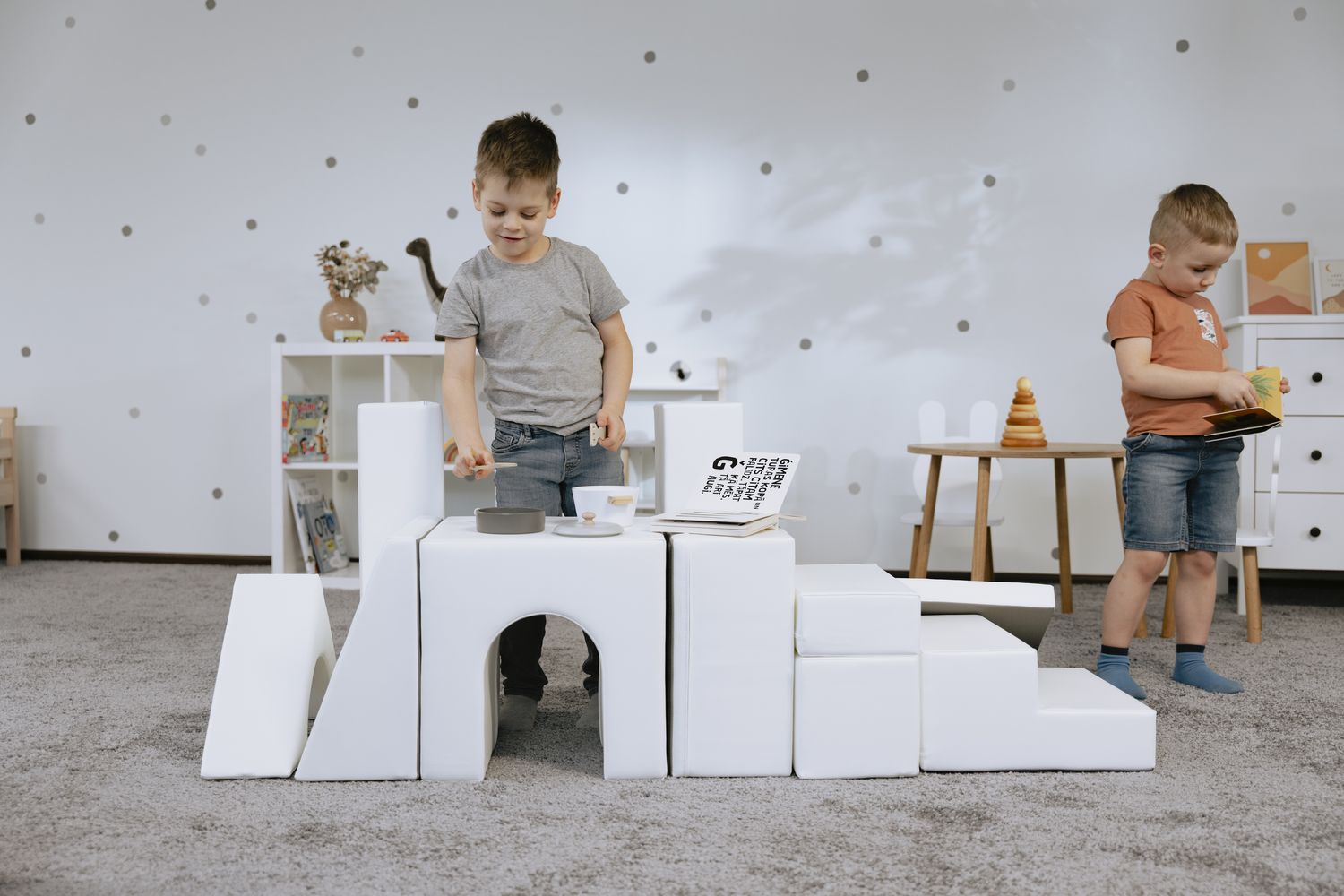 Iglu Soft Play Shapes For Kids - Creativity Multifunctional Foam Play Set - Ideal Montessori Toy-2