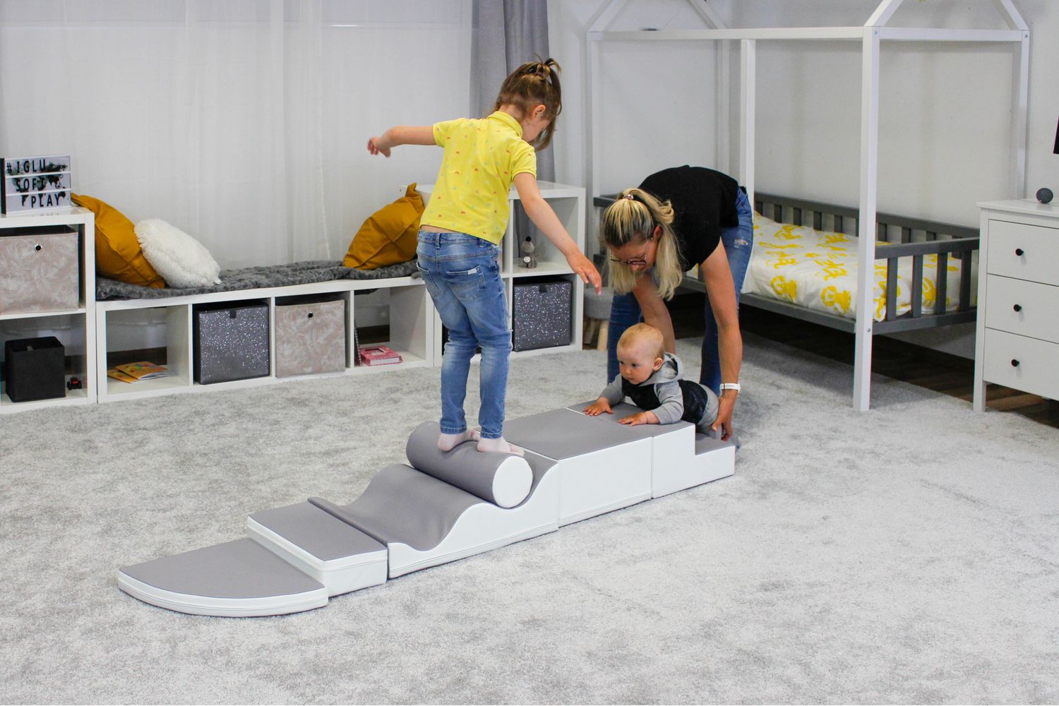 [iglu Soft Play Shapes Â– Kids Foam Blocks Exploration Set]-2