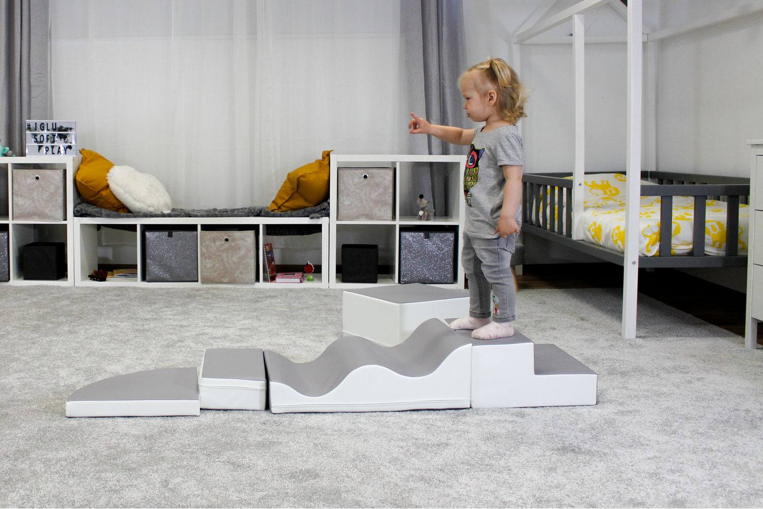 [iglu Soft Play Shapes Â– Kids Foam Blocks Exploration Set]-3