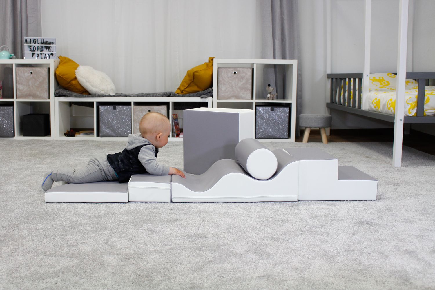 [iglu Soft Play Shapes Â– Kids Foam Blocks Exploration Set]-4
