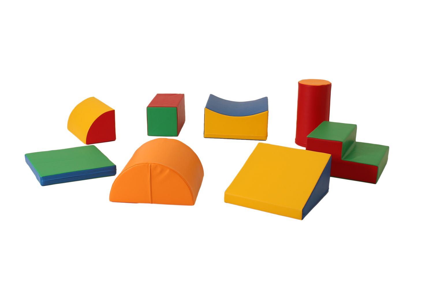 Iglu Soft Play Corner Shapes - Fun And Educational Foam Blocks Toy Set For Kids-4
