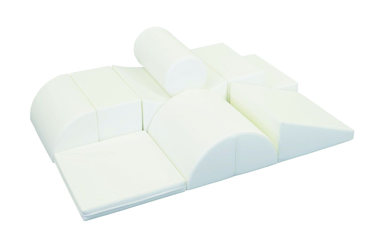 Iglu Soft Play Kids Soft Foam Play Shapes Set For Building, Stacking, And Learning-2
