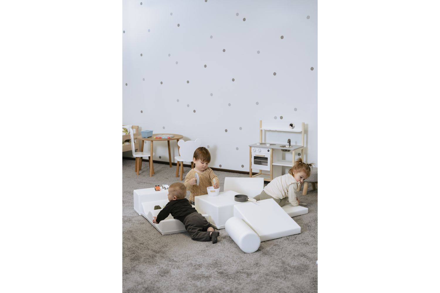 Iglu Soft Play Shapes: Kids Foam Blocks For Balance & Development-3