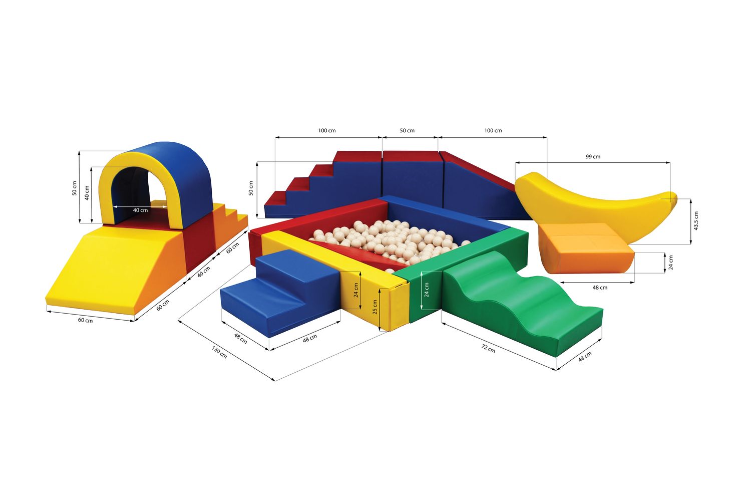 Iglu Soft Play Innovative Soft Play Shapes For Kids-3