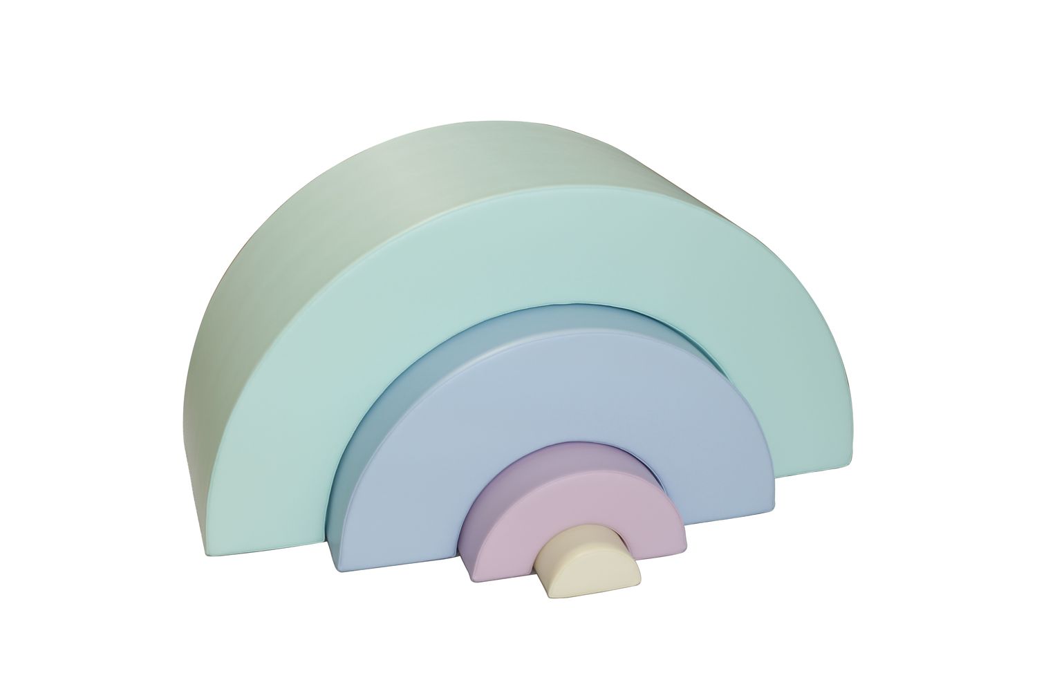 Iglu Soft Play Shapes Rainbow Set, Children's Educational Foam Blocks-6