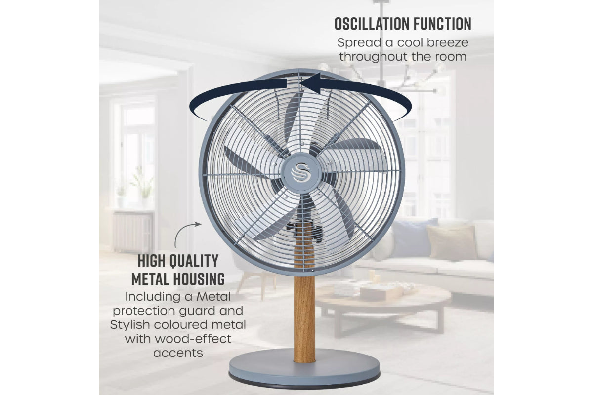 Swan Nordic 12 Inch Desk Fan | SFA16920GRYN-5
