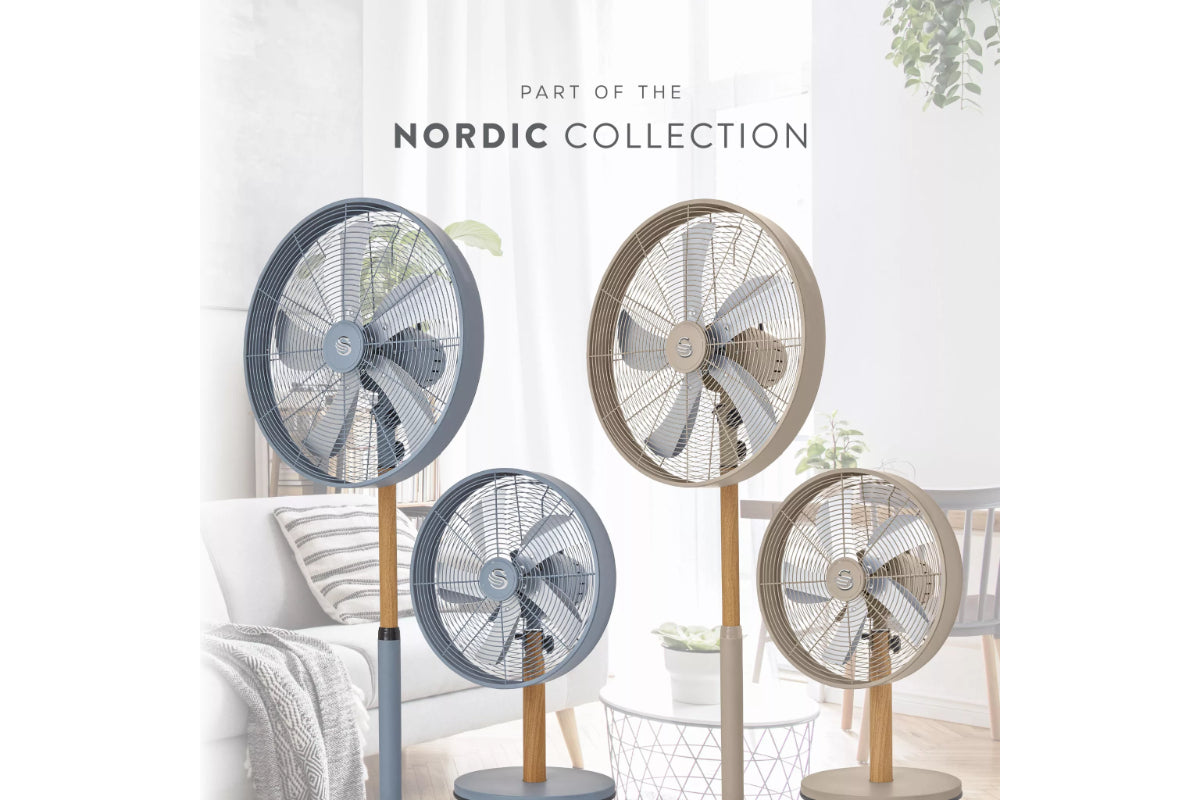 Swan Nordic 12 Inch Desk Fan | SFA16920GRYN-7