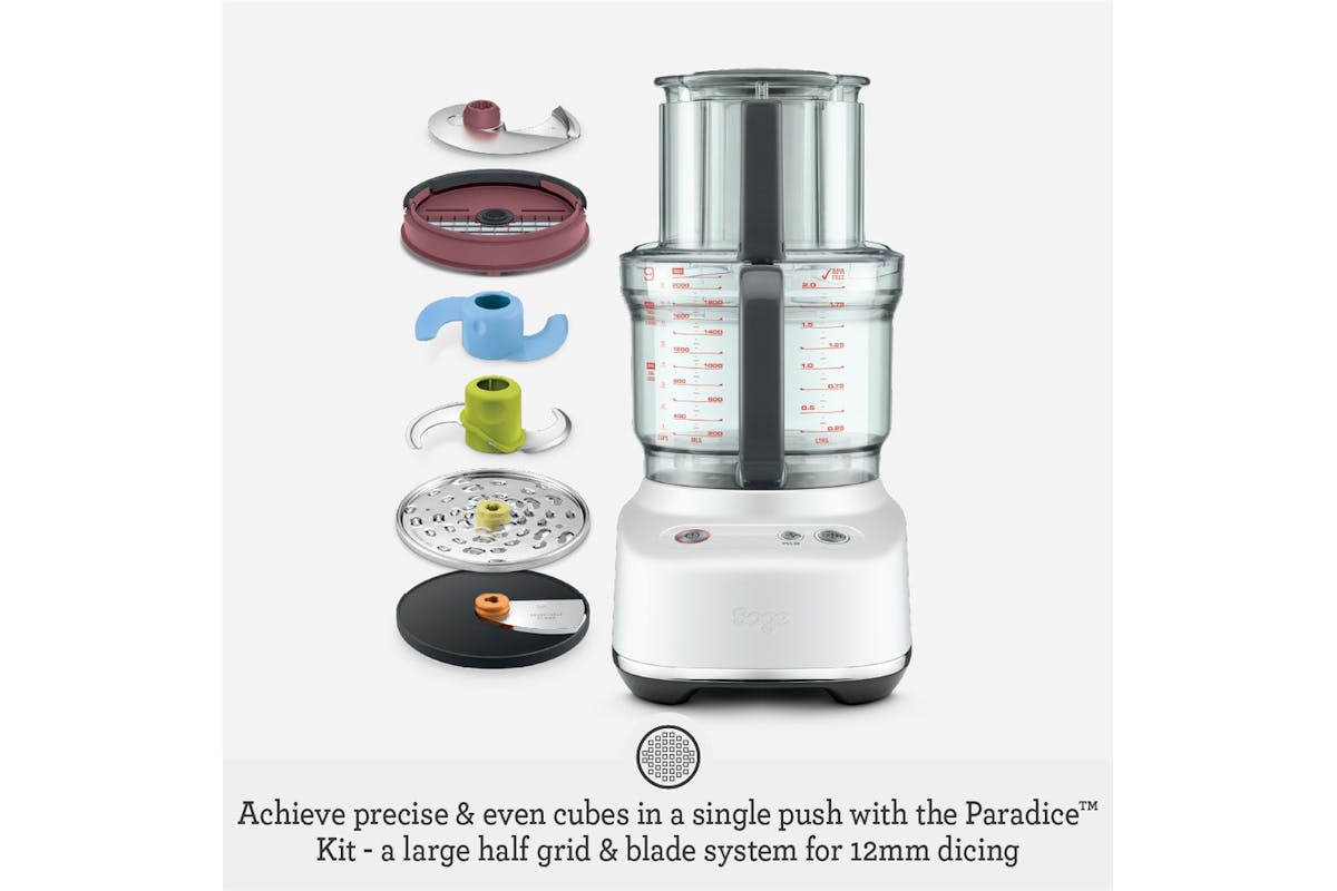 Sage The Paradice 9 Food Processor | SFP638SST2GUK1 | Sea Salt-6