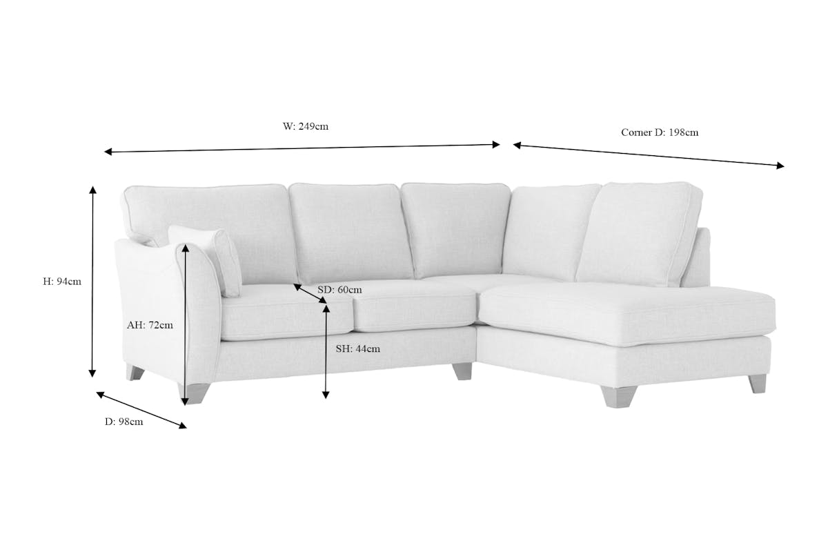 Shannon Corner Sofa | Pearl-3