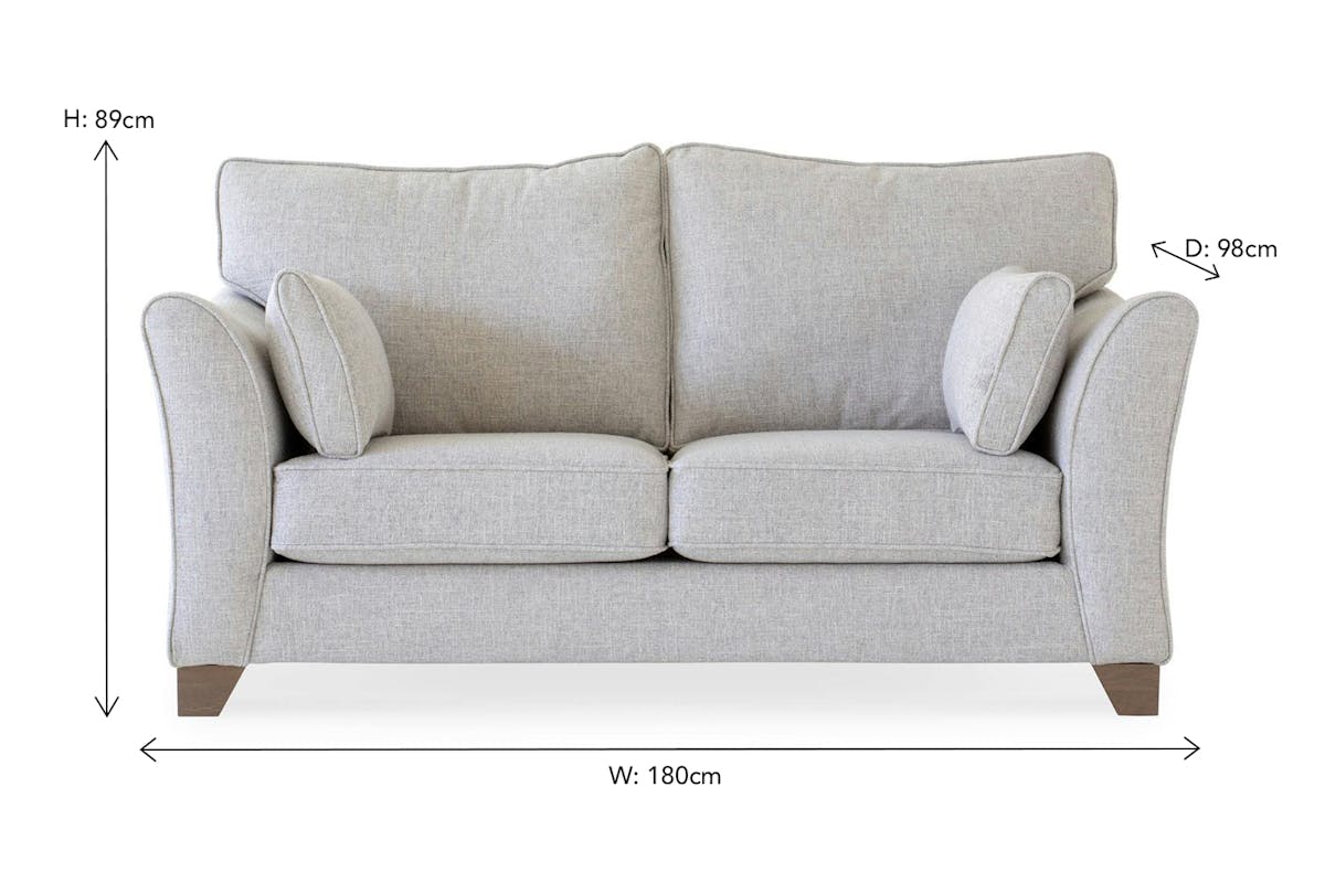 Shannon 2 Seater Sofa | Pearl-6