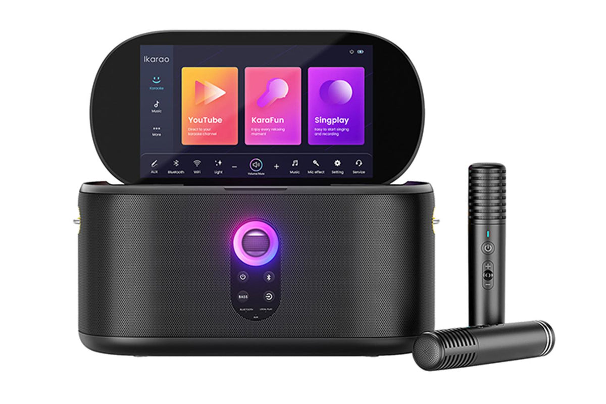 Ikarao Shell S1 | Rechargeable Bluetooth Karaoke Machine-5