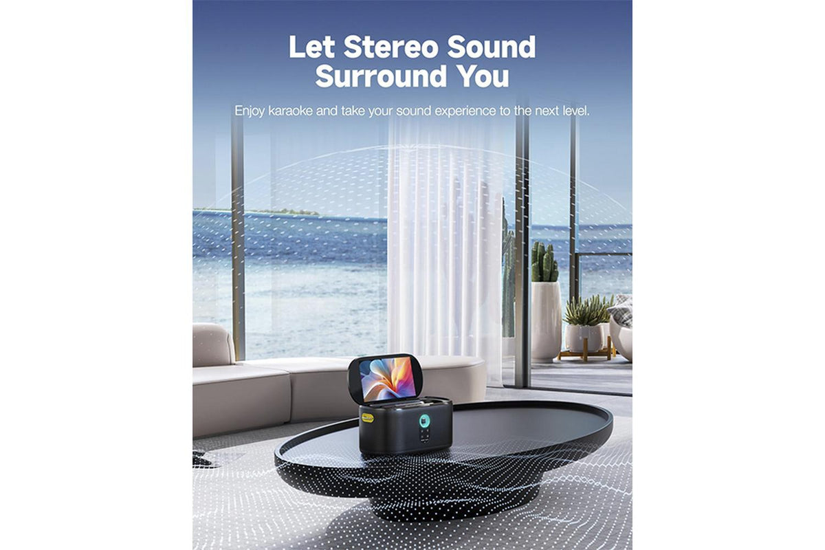 Ikarao Shell S1 | Rechargeable Bluetooth Karaoke Machine-6