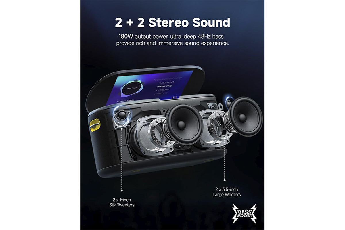 Ikarao Shell S1 | Rechargeable Bluetooth Karaoke Machine-8