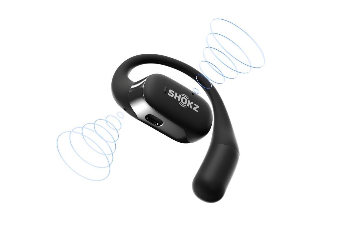 Shokz OpenFit True Wireless Earbuds | Black-11